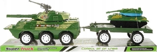 Picture of Teka Pojazd wojskowy z przyczep± i czogiem