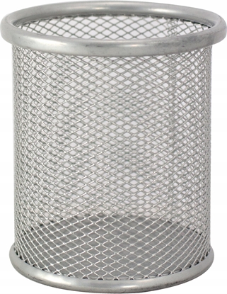 Picture of Teka Przybornik na dugopisy metalowy srebrny MEMOBE