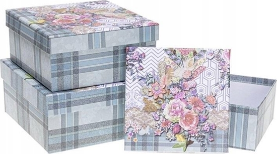 Picture of Teka Pudeko prezentowe PUK-22003-KW 3szt ROZETTE