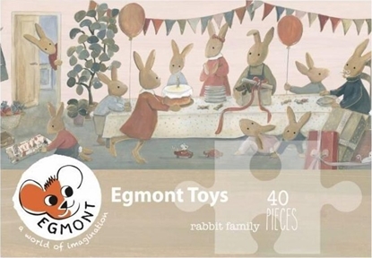Изображение Teka Puzzle 40 Rodzina Króliczków