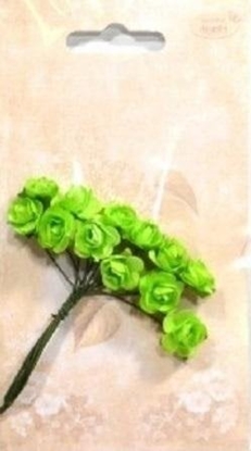 Picture of Teka Róyczki papierowe 12szt jasnozielone