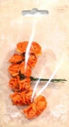 Picture of Teka Róyczki papierowe 12szt pomaraczowe