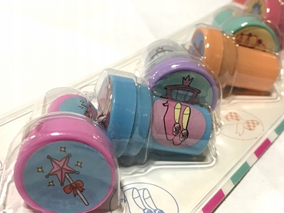 Picture of Teka Stempelki dla dzieci Ksiniczka 6szt