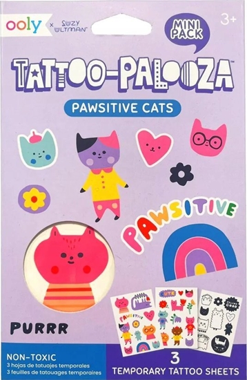 Picture of Teka Tatuae zmywalne mini Tattoo Palooza - Koty