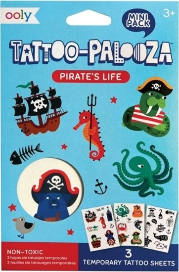 Picture of Teka Tatuae zmywalne mini Tattoo Palooza - Piraci