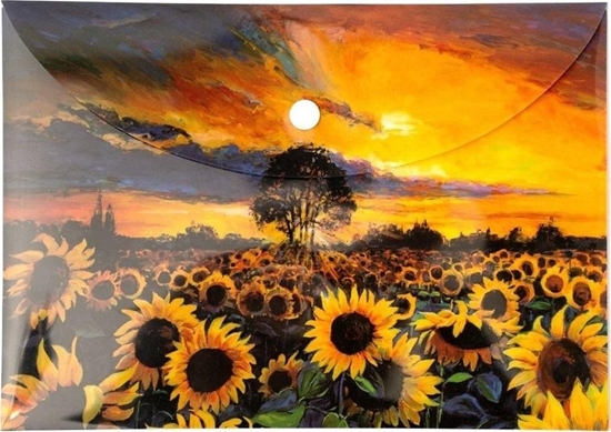 Picture of Teka Teczka kopertowa PP A5 Soneczniki