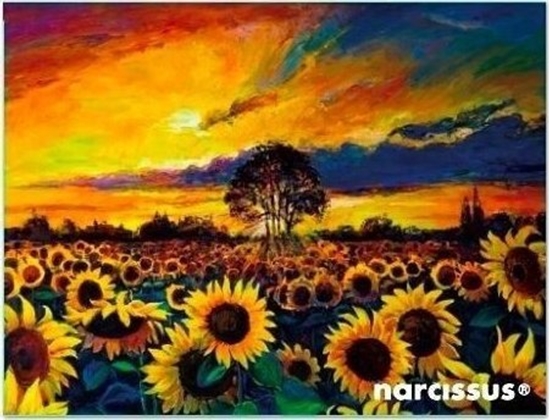 Picture of Teka Teczka kopertowa PP A6 Soneczniki