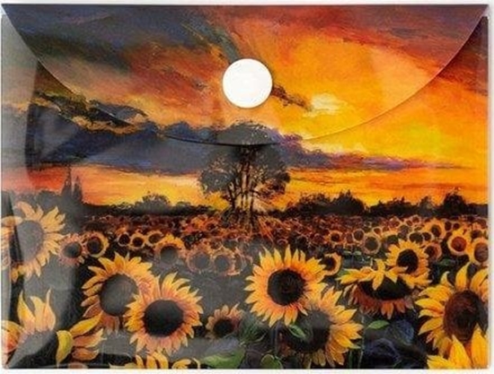 Picture of Teka Teczka kopertowa PP A7 Soneczniki