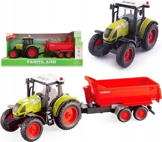 Picture of Teka Traktor z przyczep± ¶wiato i dwik