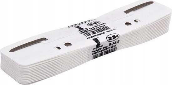 Picture of Teka W±sy do skoroszytów biae (25szt) MemoBe