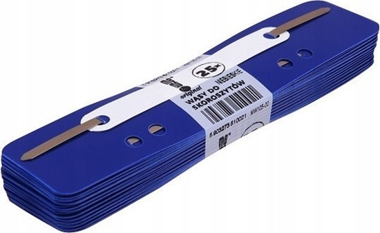 Picture of Teka W±sy do skoroszytów niebieskie (25szt) MemoBe