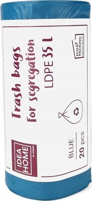Picture of Teka Worki na ¶mieci 35l niebieskie 20szt