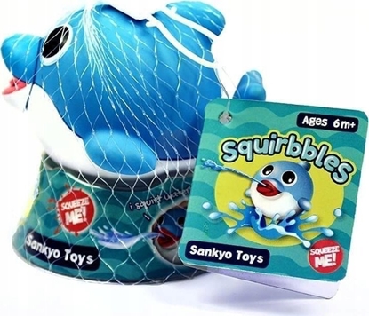 Изображение Teka Zabawka do k±pieli Squirbbles Niebieski delfin