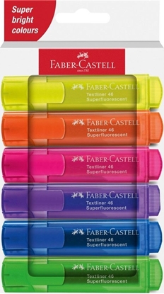 Picture of Teka Zakre¶lacz neonowy 6 kolorów FABER CASTELL