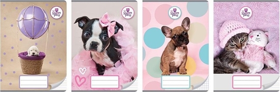 Picture of Teka Zeszyt A5/16K linia potrójna kol, TSP (20szt)