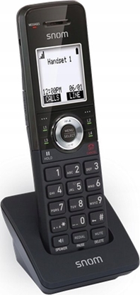 Picture of Telefon Snom Snom M10 Office Handset Telefon w systemie DECT Nazwa i identyfikacja dzwonicego Czarny