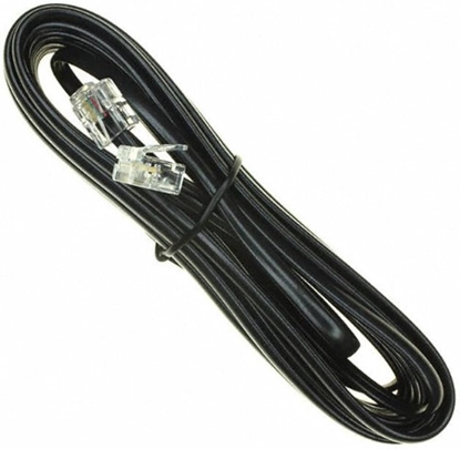Изображение Telefonkabel - RJ11 - 3 meter - sort