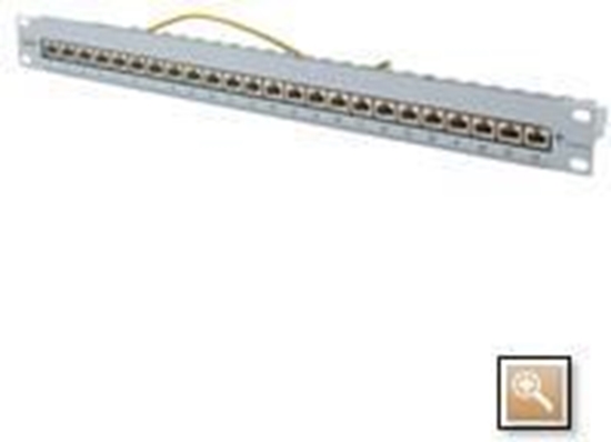 Изображение Telegaertner Patchpanel 19" 24xRJ45 ekran.cat.6 TELEG. (A0050)