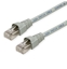 Attēls no TELEGÄRTNER RJ45 Patch Cord S/FTP, Cat.6A, LSZH, szary, 4,5 m