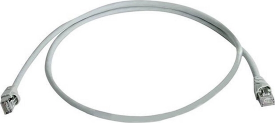 Picture of Telegärtner Telegärtner Patchkabel, S/FTP, PiMF, Cat 6A (ISO/IEC), grau, 0,5 m - L00000A0072