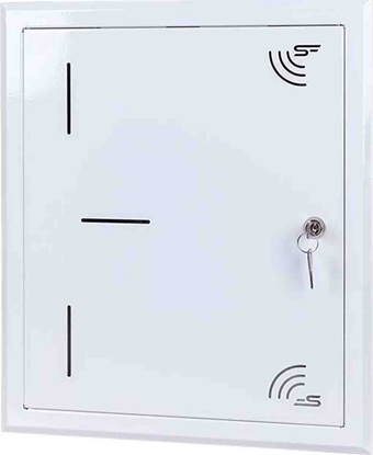 Picture of TELEKOMUNIKACYJNA SKRZYNKA PODTYNKOWA TESM-400X340X75P STALFLEX