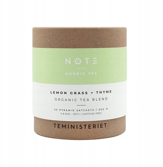 Picture of Teministeriet Herbata Note Lemongrass Thyme Organic 20 torebek