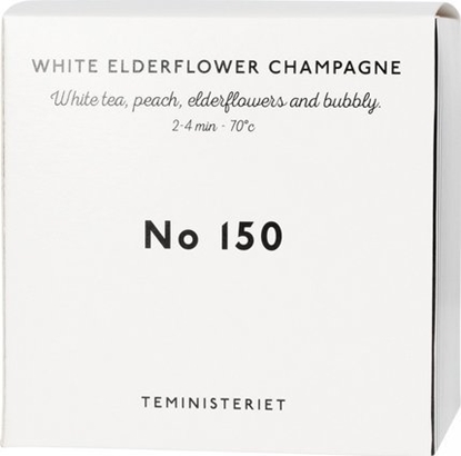 Picture of Teministeriet Herbata sypana - 150 White Elderflower Champagne - opakowanie uzupeniajce 50g