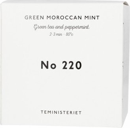 Picture of Teministeriet Herbata sypana - 220 Green Moroccan Mint - Opakowanie Uzupeniajce - 100g