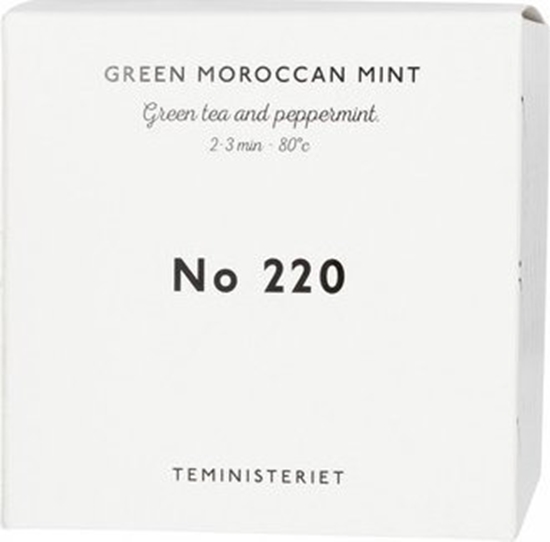 Picture of Teministeriet Herbata sypana - 220 Green Moroccan Mint - Opakowanie Uzupeniajce - 100g