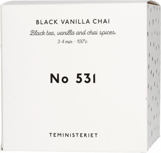 Picture of Teministeriet Herbata sypana - 531 Black Vanilla Chai - opakowanie uzupeniajce 100g