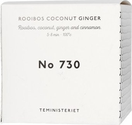 Изображение Teministeriet Herbata sypana - 730 Rooibos Coconut Ginger - opakowanie uzupeniajce 100g