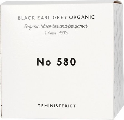 Изображение Teministeriet Herbata sypana 580 Black Earl Grey Organic - opakowanie uzupeniajce - 100g