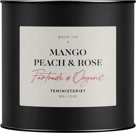 Изображение Teministeriet Herbata sypana Fairtrade Collection Mango Peach & Rose 50g