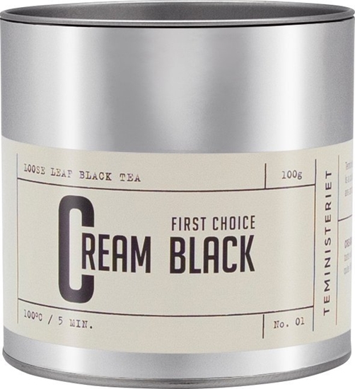 Изображение Teministeriet Herbata sypana First Choice Cream Black No. 1 100g