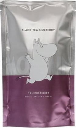 Изображение Teministeriet Herbata sypana Moomin Black Tea Mulberry - opakowanie uzupeniajce 100g