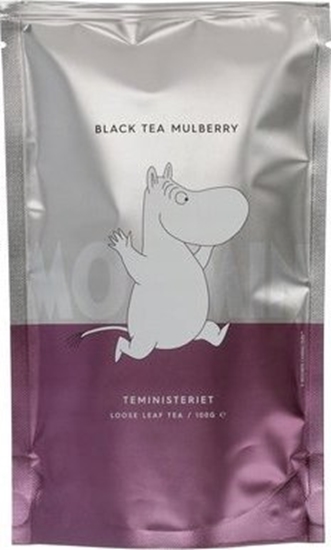 Изображение Teministeriet Herbata sypana Moomin Black Tea Mulberry - opakowanie uzupeniajce 100g