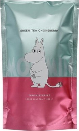 Изображение Teministeriet Herbata sypana Moomin Green Tea Chokeberry - opakowanie uzupeniajce 100g
