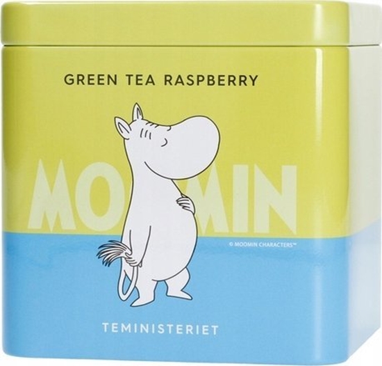 Изображение Teministeriet Herbata sypana Moomin Green Tea Raspberry 100g