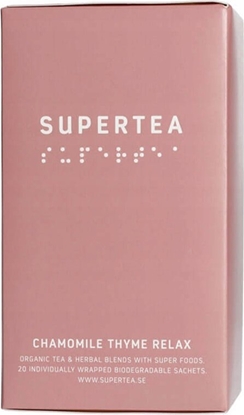Picture of Teministeriet Herbata Supertea Chamomile Thyme Relax 20 Torebek