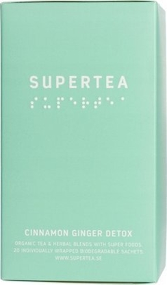 Picture of Teministeriet Herbata Supertea Cinnamon Ginger Detox 20 Torebek