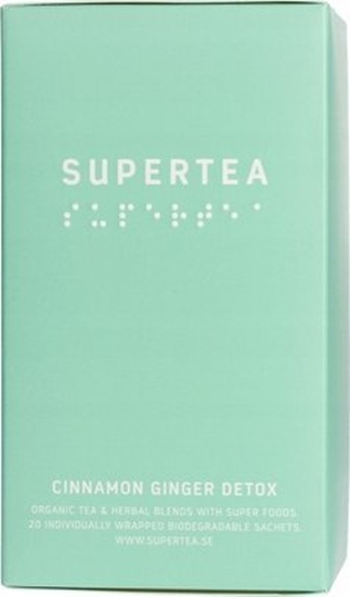 Picture of Teministeriet Herbata Supertea Cinnamon Ginger Detox 20 Torebek