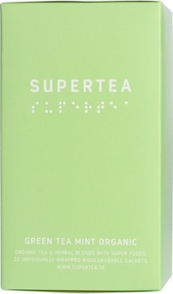 Picture of Teministeriet Herbata Supertea Green Tea Mint Organic 20 torebek