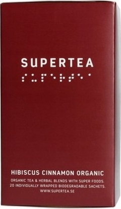 Picture of Teministeriet Herbata Supertea Hibiscus Cinnamon 20 Torebek