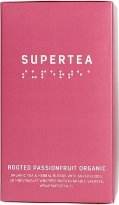 Изображение Teministeriet Herbata Supertea Rooted Passionfruit Organic 20 torebek