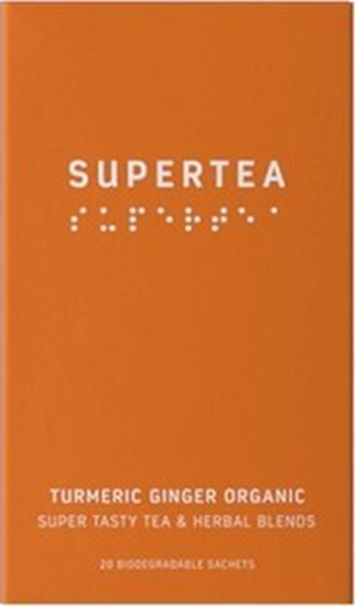 Изображение Teministeriet Herbata Supertea Turmeric Ginger Organic 20 torebek