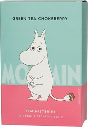 Изображение Teministeriet Herbata zielona aroniowa Moomin 20 piramidek
