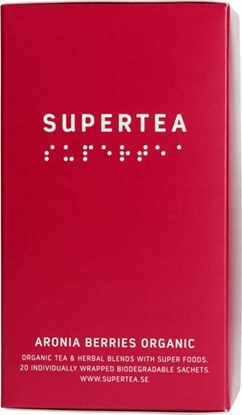 Изображение Teministeriet Teministeriet - Supertea Aronia Berries Organic - Herbata 20 Torebek