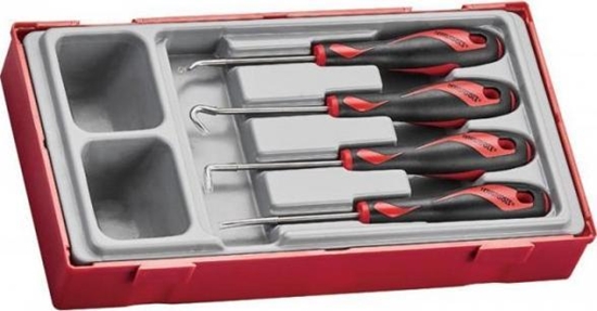 Изображение Teng Tools Zestaw haczyków demontaowych 4-elementowy Teng Tools TTMDP
