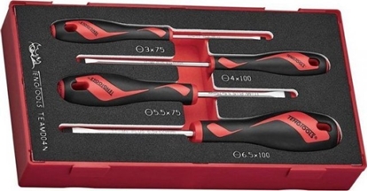 Изображение Teng Tools ZESTAW WKRTAKÓW PASKICH TENG TOOLS TEAMD04N, 4SZT. (1 KPL)