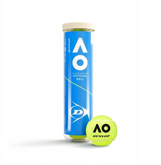 Picture of Tennis balls DUNLOP AUSTRALIAN OPEN GrandSlam 4-tube ITF